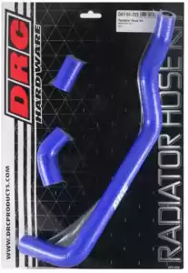 DRC D4701722 acc radiator hose kit wr250r/x 07-blue - Bottom side