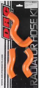 DRC D4701878 radiator hose, orange - Bottom side