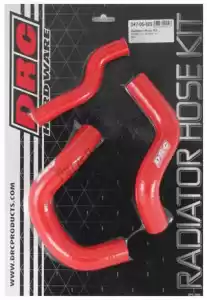 DRC D4705323 radiator hose, red - Bottom side