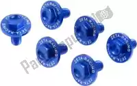 ZE889206, Zeta, Fork guard bolts, blue    , New