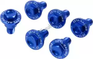 ZETA ZE889406 bulloni protezione forcella, blu - Il fondo