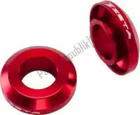 ZE932202, Zeta, Snelle achterwiel spacers, rood    , Nieuw