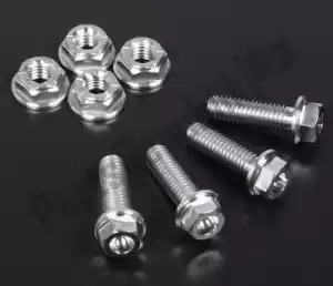 ZETA ZT315614N flange bolt, 6mm 6x20 & nut - Bottom side