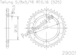 Qui puoi ordinare ktw posteriore in acciaio 46t, 525 da Esjot , con numero parte 502900146: