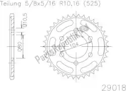 Here you can order the sprocket from Esjot, with part number 502901841: