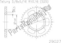 Here you can order the sprocket from Esjot, with part number 502902743: