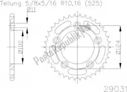 Here you can order the sprocket from Esjot, with part number 502903136: