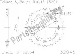 Here you can order the sprocket from Esjot, with part number 503204549: