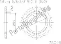 503504643, Esjot, Roda dentada    , Novo