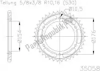 503505844, Esjot, Ktw acier arrière 44t, 530    , Nouveau