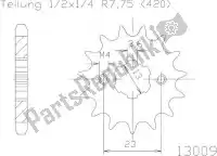 501300913, Esjot, Pignone di comando    , Nuovo