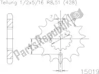 501501914, Esjot, Ktw anteriore 14t, 428    , Nuovo