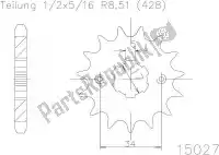 501502714, Esjot, Ktw front 14t, 428    , New