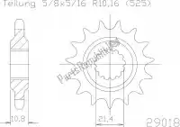 502901815, Esjot, Ktw dianteiro 15t, 525    , Novo