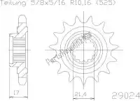 502902414, Esjot, Ktw delantero 14t, 525    , Nuevo