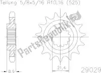 502902915, Esjot, Ktw delantero 15t, 525    , Nuevo