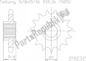 ESJOT 502903215 ktw przód 15t, 525 - Dół