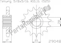 502904814, Esjot, Ktw dianteiro 14t, 525    , Novo