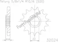 503202412, Esjot, Ktw front 12t, 520    , New