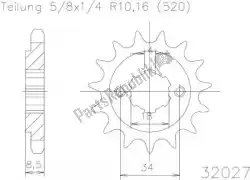 Qui puoi ordinare ktw anteriore 12t, 520 da Esjot , con numero parte 503202712: