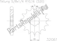 503206111, Esjot, Ktw dianteiro 11t, 520    , Novo