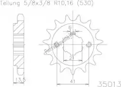 Qui puoi ordinare ktw anteriore 16t, 530 da Esjot , con numero parte 503501316: