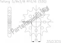 503503016S, Esjot, Ktw delantero 16t, ligero, 530    , Nuevo