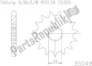 ESJOT 503504818 ktw przód 18t, 530 - Dół