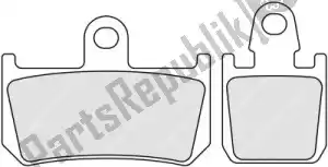 FERODO 0952217M brake pad fdb2217 cp211 brake pads organic racing - Bottom side