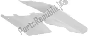 RTECH 561805531 mudguard rear fender+side panels gas-gas white - Bottom side