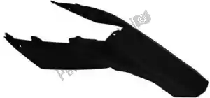 RTECH 561805519 mudguard rear fender+side panels gas-gas black - Bottom side