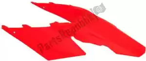 RTECH 561805525 mudguard rear fender+side panels gas-gas red - Bottom side