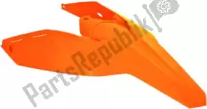 RTECH 561830558 spatbord rear fender+side panels ktm orange (oe) - Onderkant