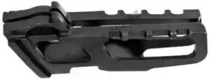 RTECH 560610025 bs kt chain guide honda black (oe) - Bottom side