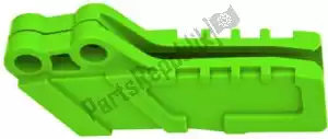 RTECH 560625095 bs kt chain guide kawasaki kxf green - Bottom side
