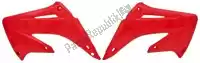 566210165, Rtech, Bs ra radiator scoops honda red (oe)    , New