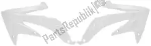 RTECH 566210220 bs ra radiator scoops honda white - Bottom side