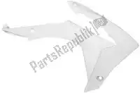 566210235, Rtech, écopes de radiateur bs ra honda blanc    , Nouveau
