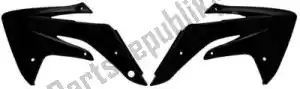 RTECH 566210100 bs ra radiator scoops honda black - Bottom side