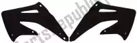566210115, Rtech, écopes de radiateur bs ra honda noir    , Nouveau