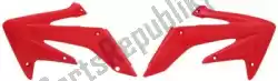 Here you can order the bs ra radiator scoops honda red (oe) from Rtech, with part number 566210170: