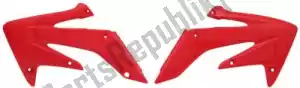 RTECH 566210170 bs ra radiator scoops honda red (oe) - Bottom side