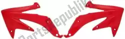 Here you can order the bs ra radiator scoops honda red (oe) from Rtech, with part number 566210180: