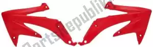 RTECH 566210180 bs ra radiator scoops honda red (oe) - Bottom side