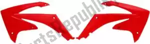 RTECH 566210195 bs ra radiator scoops honda red (oe) - Bottom side
