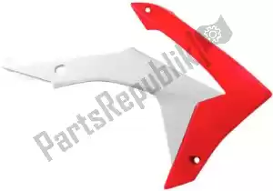 RTECH 566210240 bs ra radiator scoops honda white-red (oe) - Bottom side