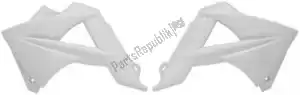 RTECH 566205150 bs ra radiator scoops gas-gas white - Bottom side