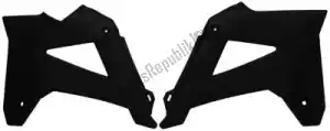 RTECH 566205100 bs ra radiator scoops gas-gas black - Bottom side