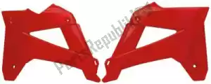 RTECH 566205130 bs ra radiator scoops gas-gas red - Bottom side