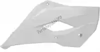 566220110, Rtech, Bs ra radiator scoops husqvarna white (oe)    , Nieuw